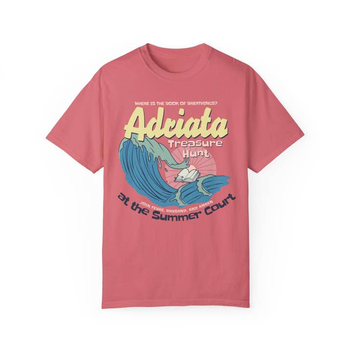 The Bean Workshop - Wholesale Screen Printed T-Shirt - Women's - Adriata Treasure Hunt T-Shirt