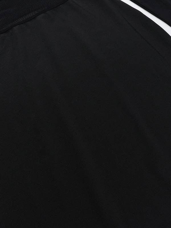 BLACK Long Sleeves Skinny Pleated See-Through Solid Color Split-Joint Off-The-Shoulder Evening Dresses Maxi Dresses for wholesale on Faire14