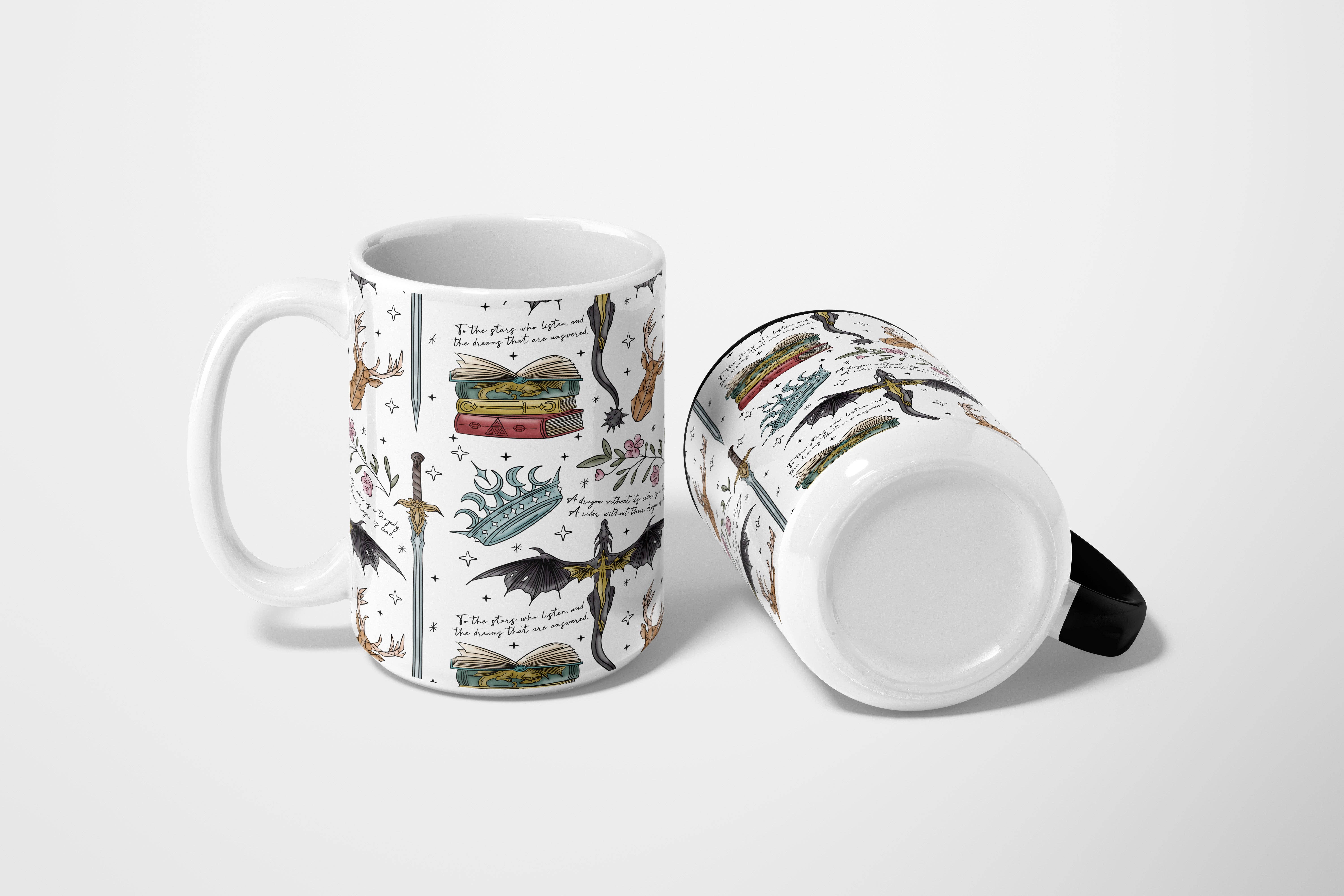 MagicMerchEmporium – wholesale Coffee mug – Fantasy Bookish Mug1