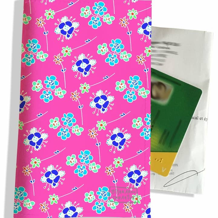 Blå lyserød blomst receptpligtig holder for engroshandel hos BISTRAKOO