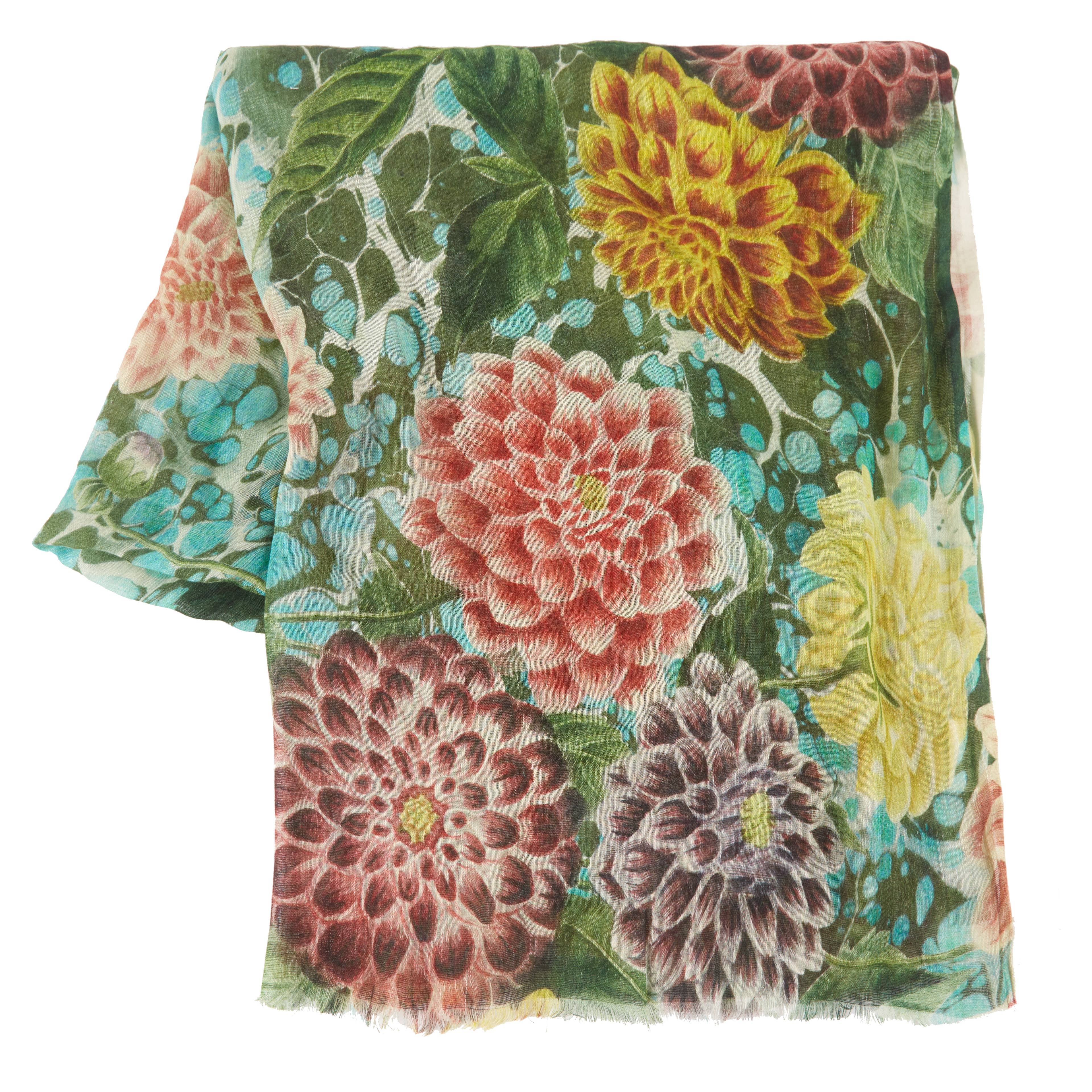 THOMASPAUL - Wholesale Scarf - Unisex - ZINNIA LINEN/WOOL SHAWL2