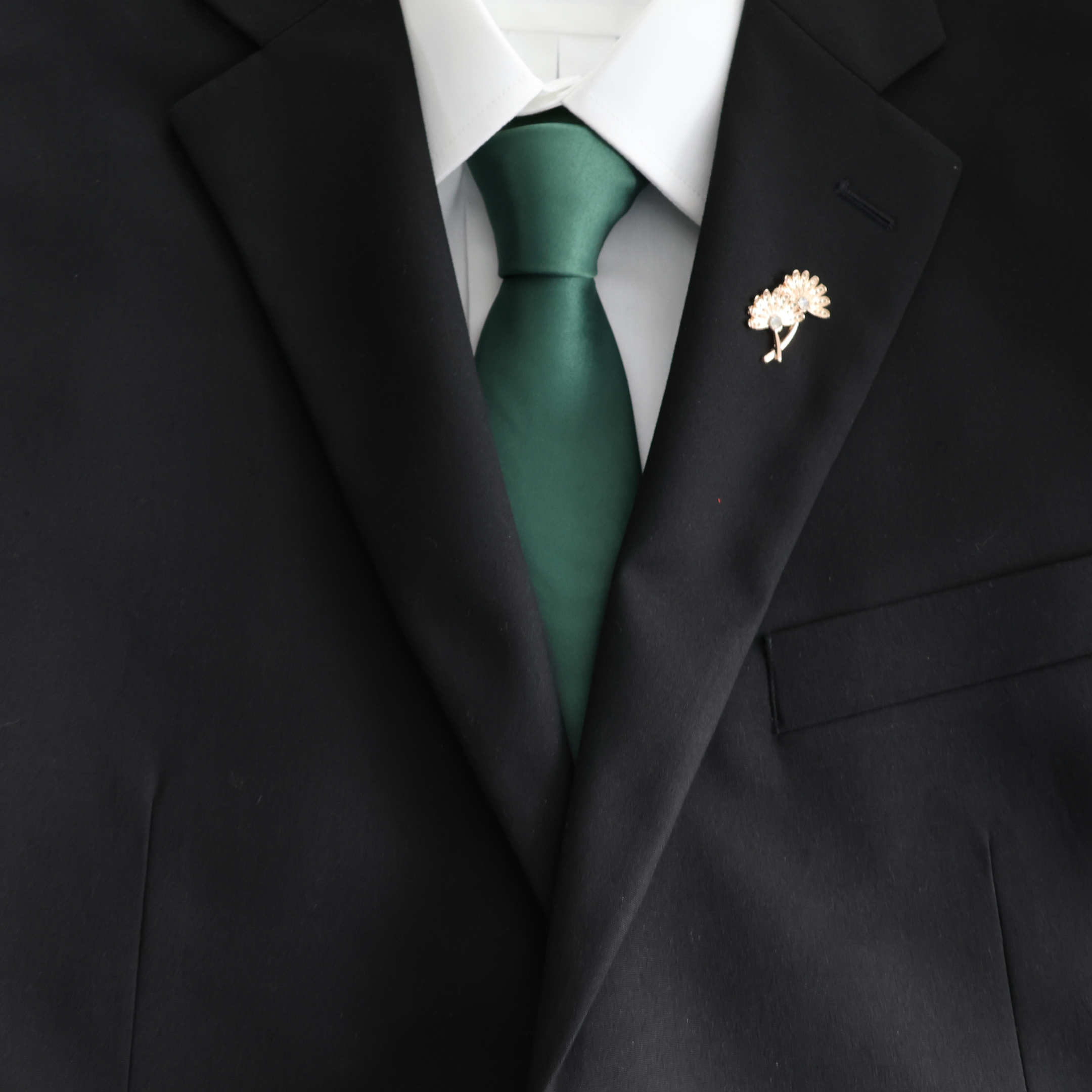 Tie Mood - Wholesale Necktie - Men's - Dark Green6