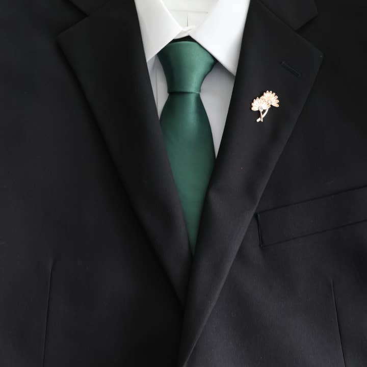 Tie Mood - Wholesale Necktie - Men's - Dark Green6