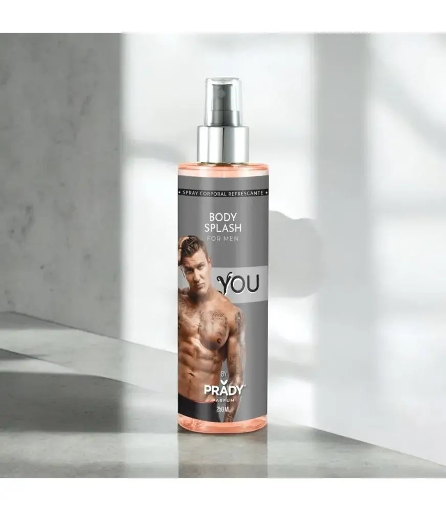Kcosmetique - Venta al por mayor Agua/bruma facial y corporal - Bruma corporal y capilar You Prady para hombres 250 ml0