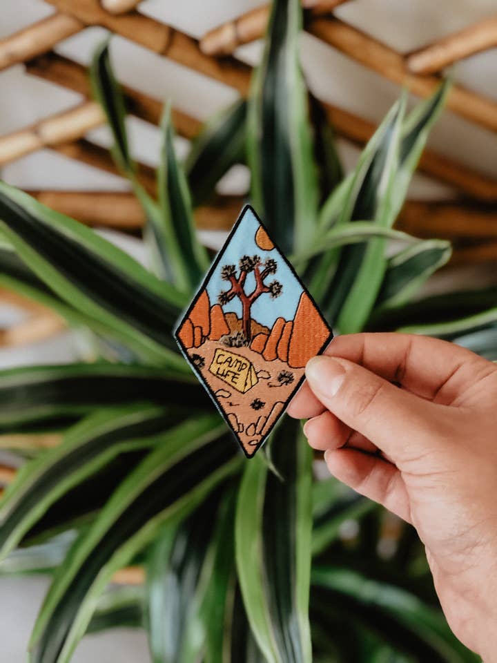 Camp Life V.4 | Joshua Tree Patch pour la vente par The Unexpected Type