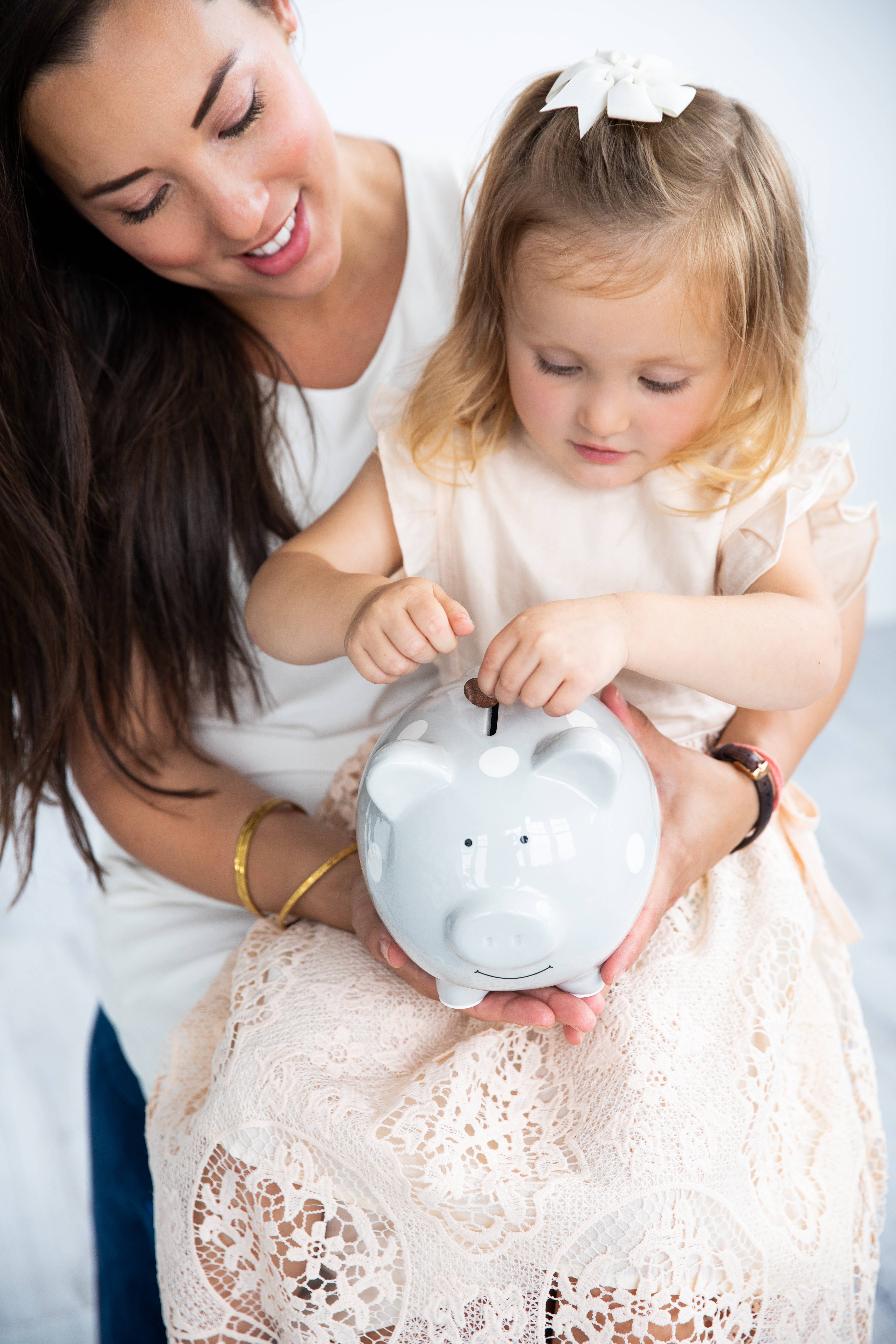 Pearhead UK – wholesale Money/piggy bank – Child & baby – Polka Dot Piggy Bank2