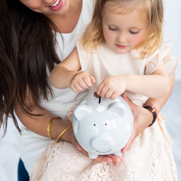 Pearhead UK – wholesale Money/piggy bank – Child & baby – Polka Dot Piggy Bank2