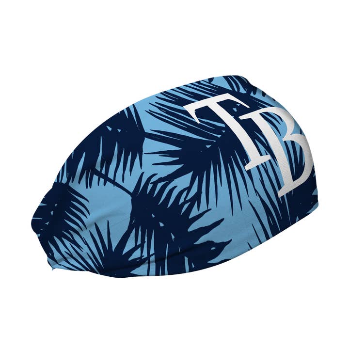 Rays Cooling Headband: Big Palm Cap Logo for wholesale by Vertical Athletics