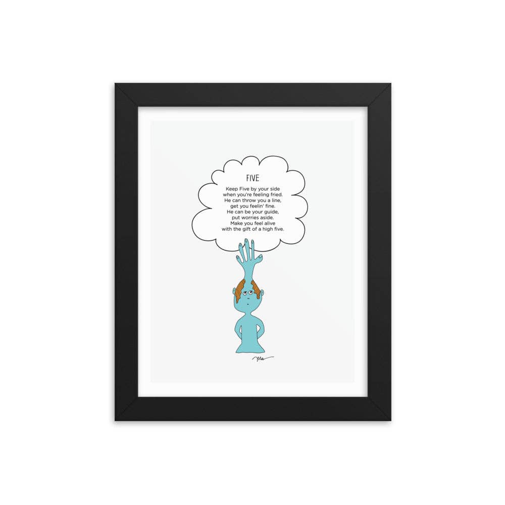 The MoMeMans - Wholesale Art Print - Five Print