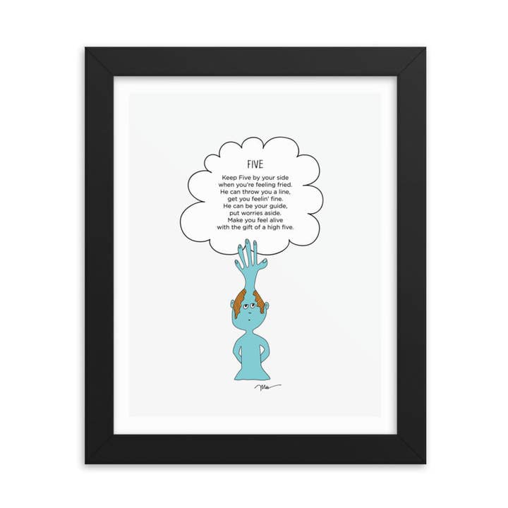 Five Print for wholesale by The MoMeMans