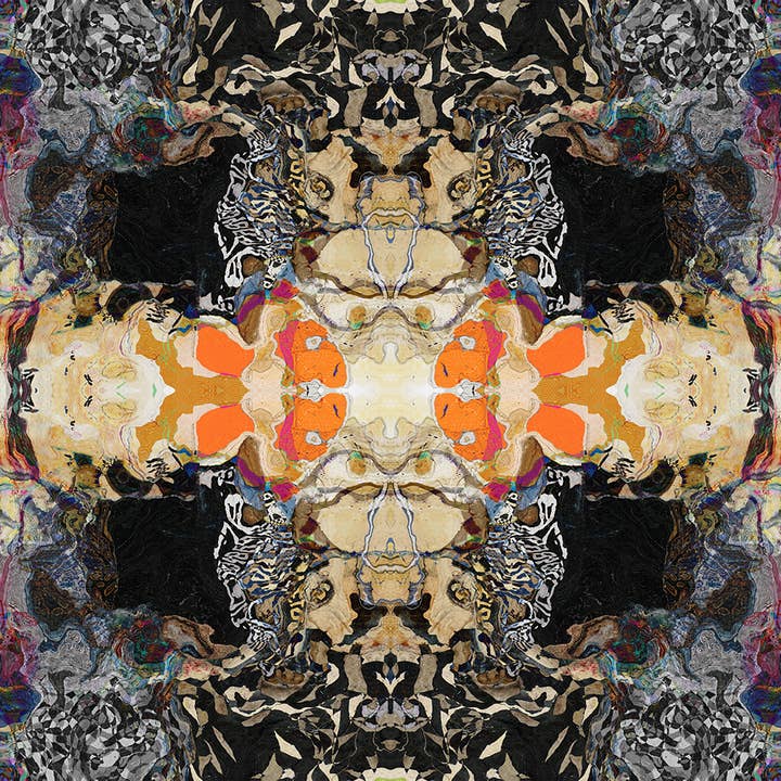 #DCRS1-50 <br> Echo Kollektion <br> Abstrakte Kunst Leinwanddruck für den Großhandel von Michel Keck LLC