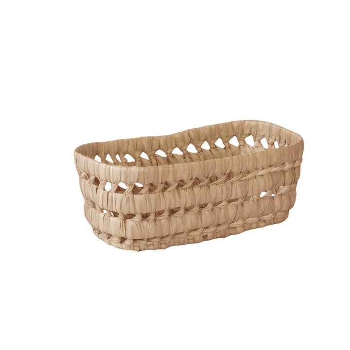 Marockansk palmförvaringslåda, korg i rotting, 20 cm för wholesale av ZocoChic