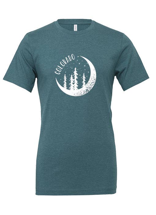 MT Brand Apparel - Wholesale Screen Printed T-Shirt - Unisex - Moon & Stars Customizable Crew Neck  Tee3