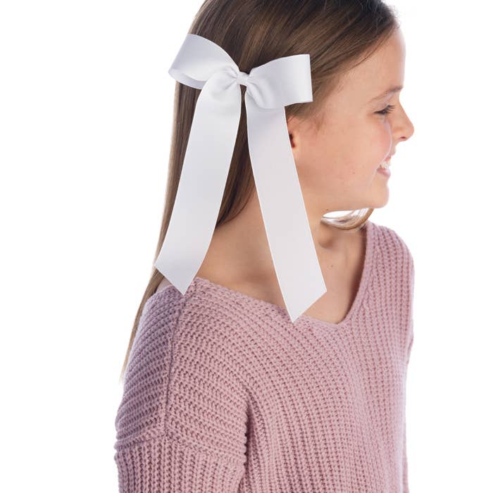 Bows Arts - Wholesale Hair Bow - Kids - Long Tail Grosgrain Bow1