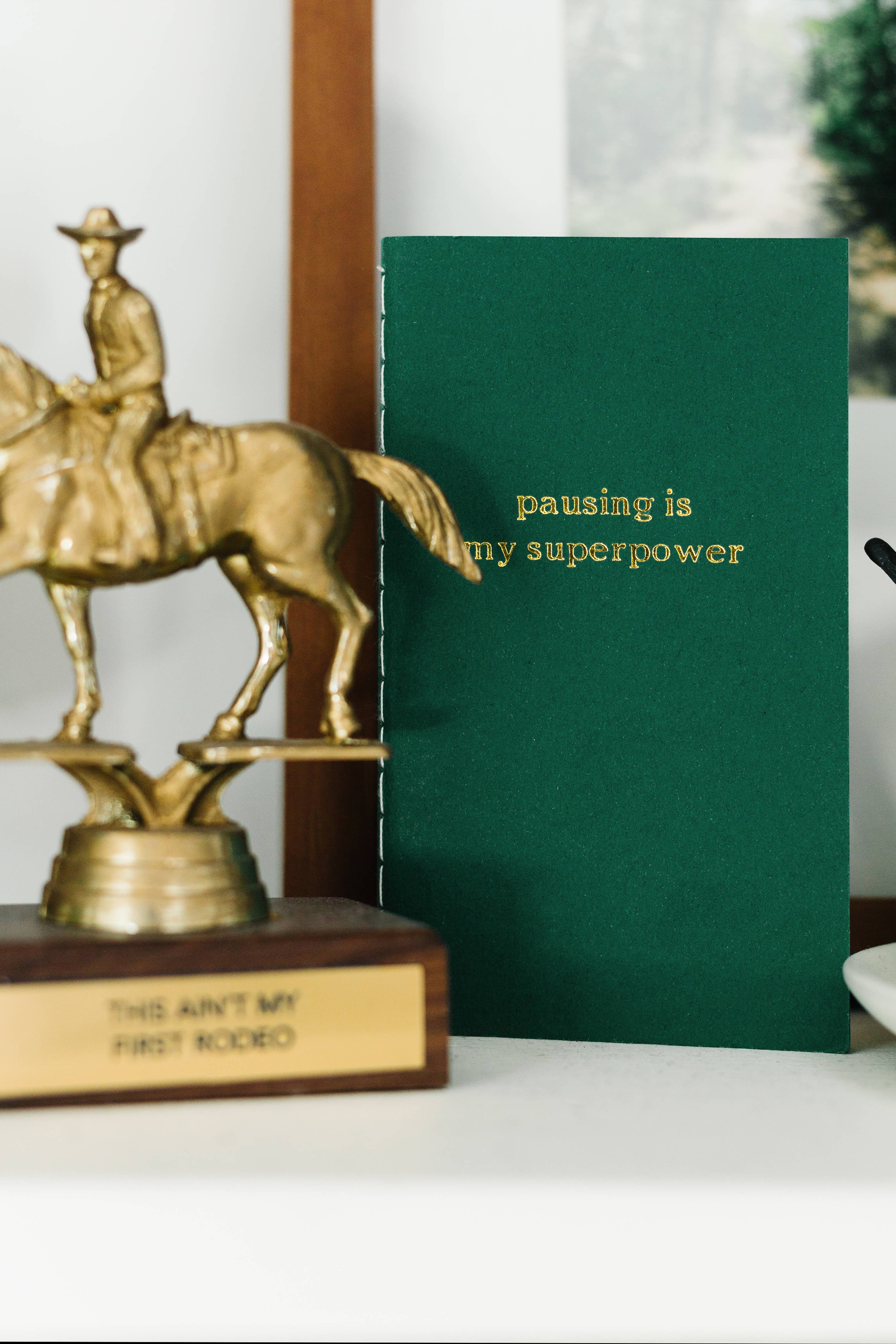 Studio Portmanteau - Wholesale Notebook - Custom Text Foil Embossed Mini Saddle Stitch Notebook10