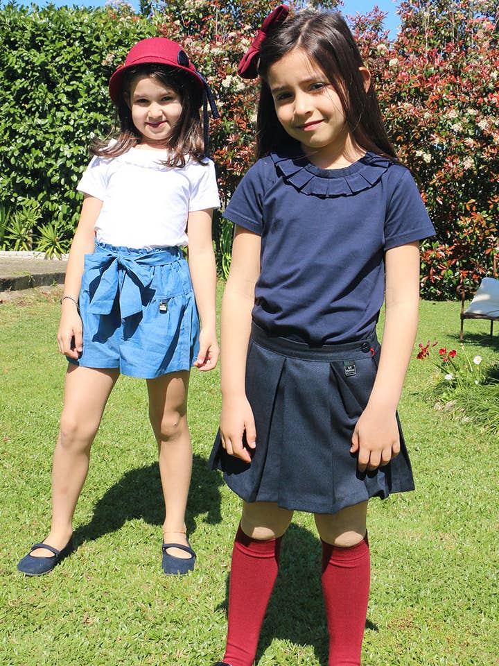 Girls' Sweater - Flaviae - Navy Blue for wholesale by KIKI & GU