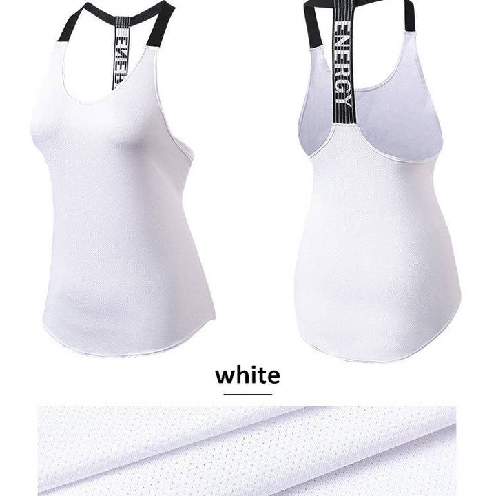 VIGOR - Wholesale Athletic top – Women′s - Women plus size Yoga Top Gym Sports girls Vest Sleeveless12