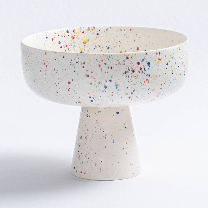 New Party Fruit Bowl 23cm White for wholesale by Egg Back Home