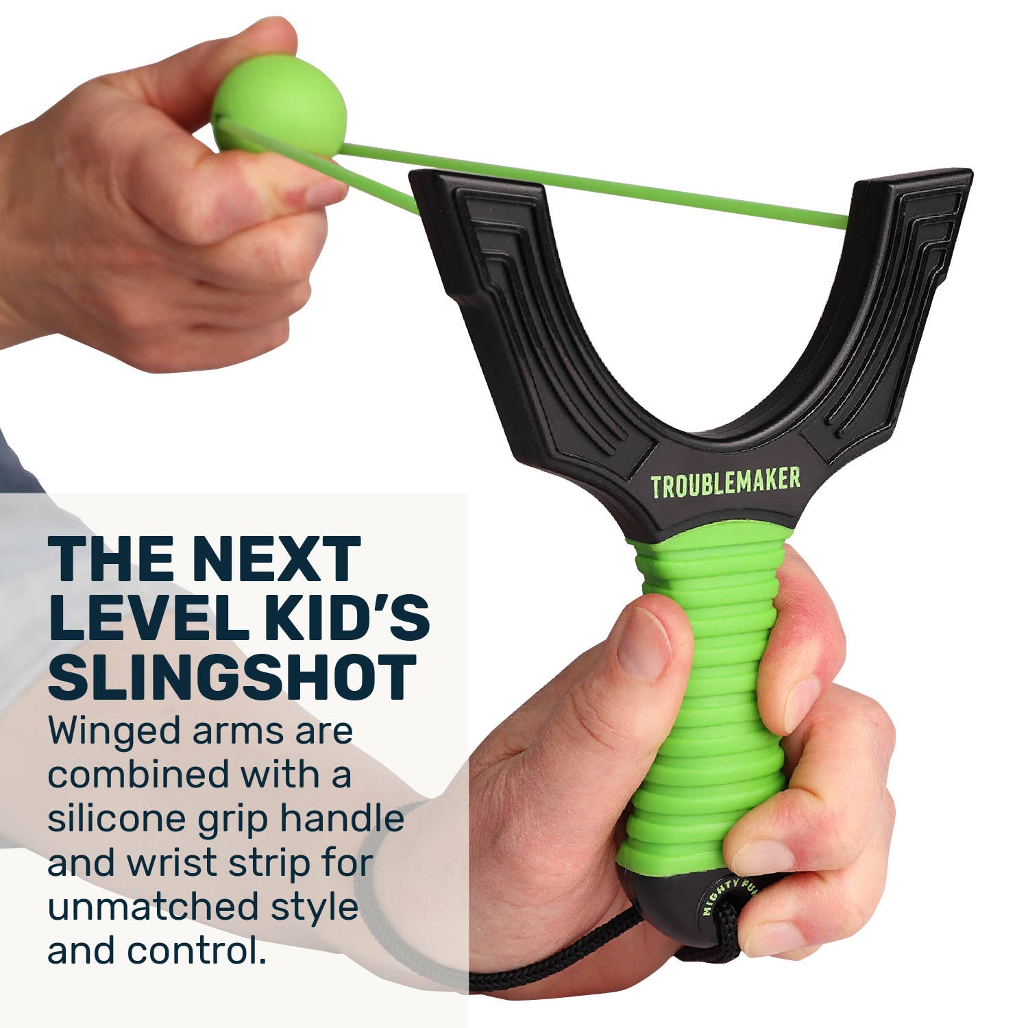 Mighty Fun! - Wholesale Slingshot - Kids - Trouble Maker Slingshot - Assortment7