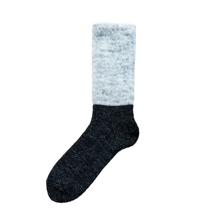 NK0702 Mohair Wool Pile Socks for wholesale by NISHIGUCHI KUTSUSHITA
