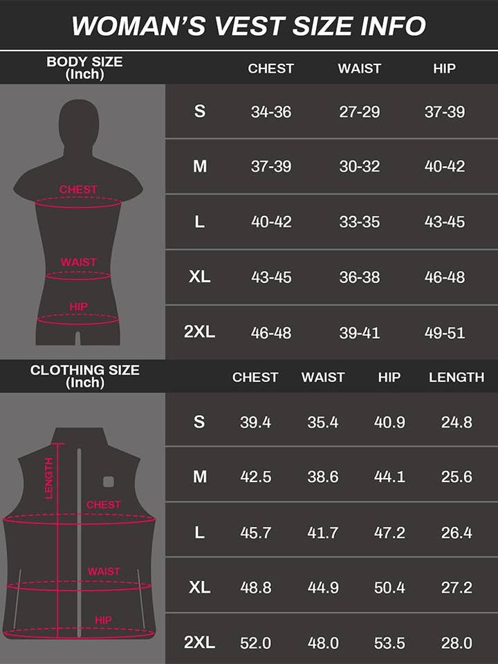 Antarctica Outdoors - Vendita all'ingrosso Gilè imbottito - Donna - GILET ANTARCTICA GEAR da Donna Riscaldato Ricaricabile Leggero per l'Inverno all'Aperto8