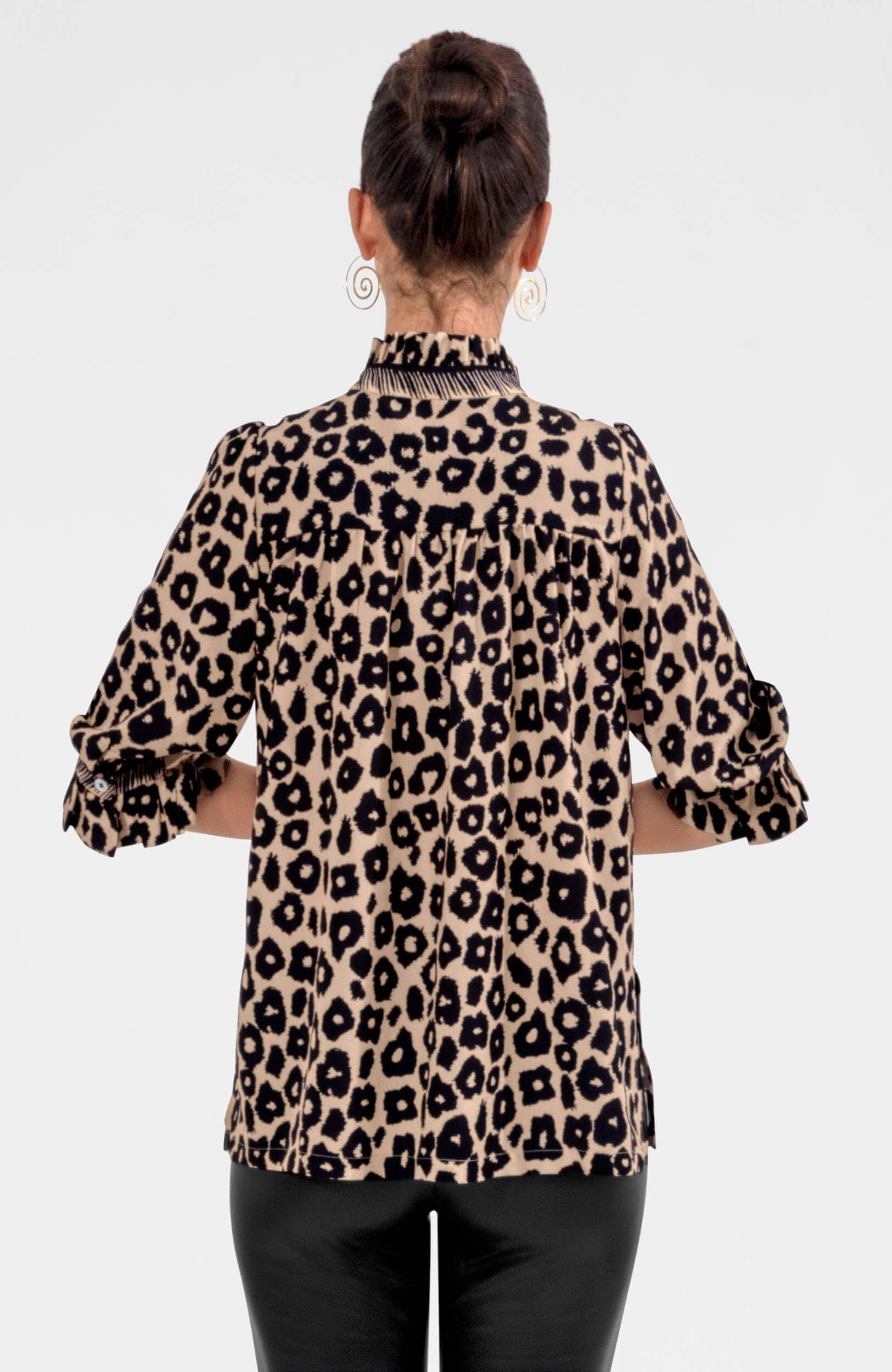 Gretchen Scott LLC - Vente Tunique – femme - Tunique Ruffleneck - Me Jane9