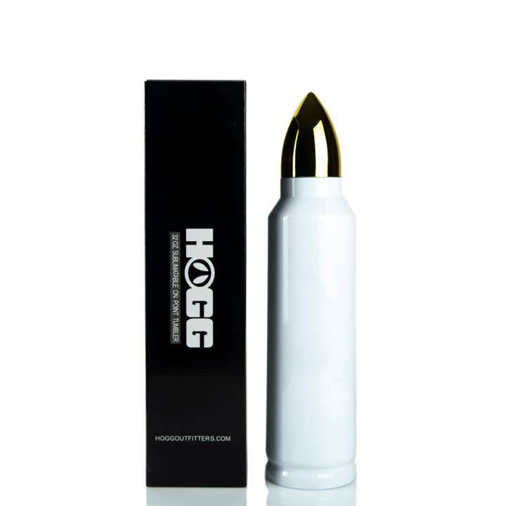 Hogg Outfitters - Wholesale Insulated Mug/Tumbler - 32oz SUBLIMATION ON POINT BULLET TUMBLER