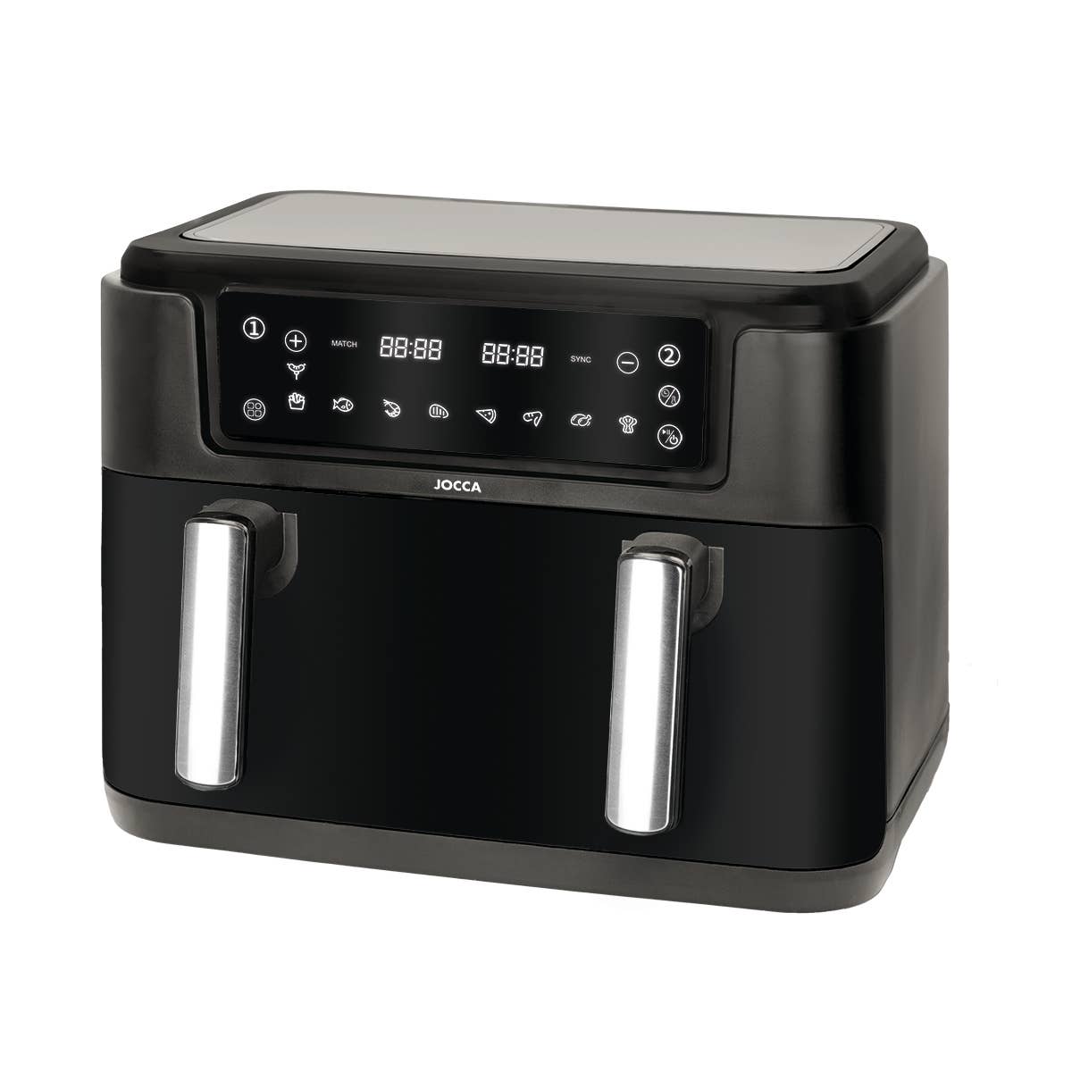 JOCCA - Vente Appareils électroménagers - Friteuse à air numérique double panier 10 L3