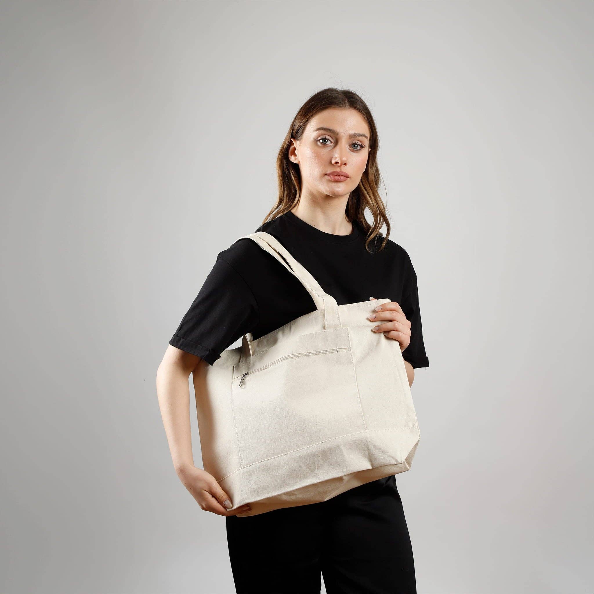TBF – wholesale Bärkasse - Unisex – TBF Ultimate Zip Canvas Tote - TG2136