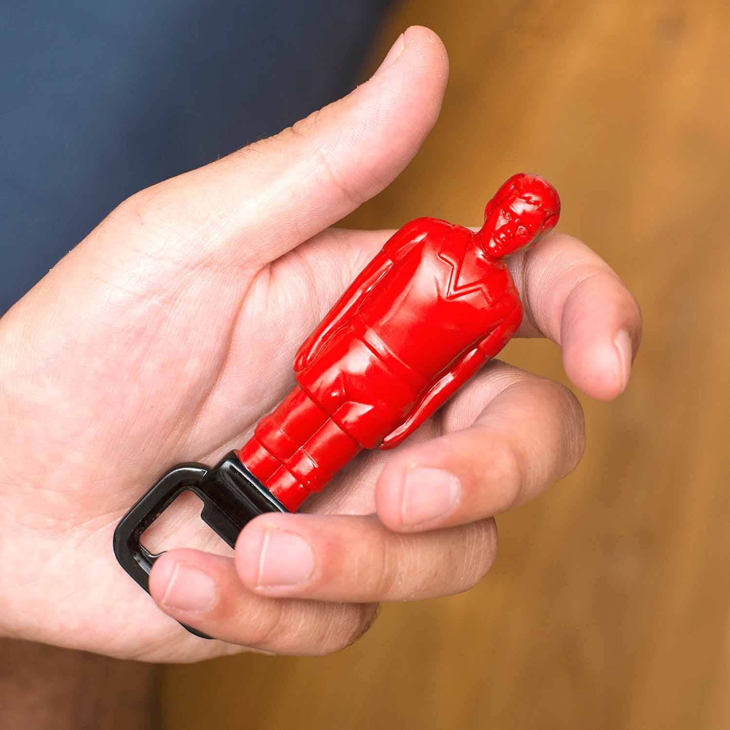 Mad Monkey GmbH - Wholesale Bottle/Wine Opener - bottle opener “soccer game figure” (red)0