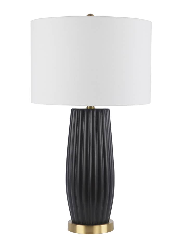 Rowena Fluted Table Lamp for wholesale by Abani Rugs