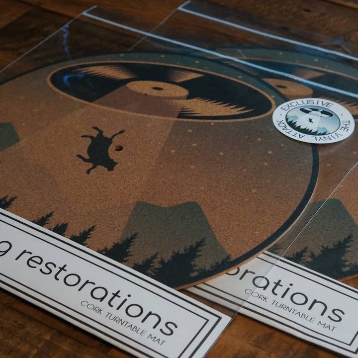 Analog Restorations - Wholesale Map - Seattle, WA Premium Cork Turntable Mat10