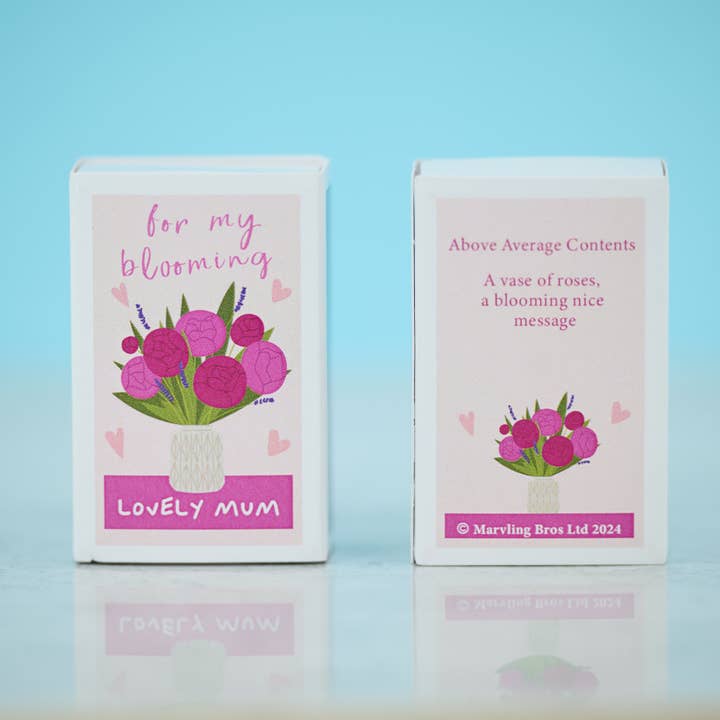 Marvling Bros Ltd - Wholesale Artificial flowers - For My Blooming Lovely Mum Vase Of Flowers In A Matchbox2
