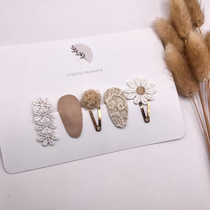 Studio Frommie - Wholesale Hair Clip - Kids - Lilly - 05 (set)