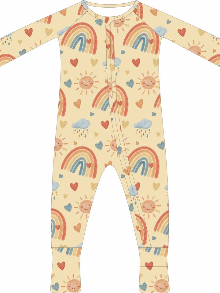 (PREORDER PRIMAVERA) Ropa de descanso de bambú | Sol y Arcoíris para venta al por mayor de Bleu & Co