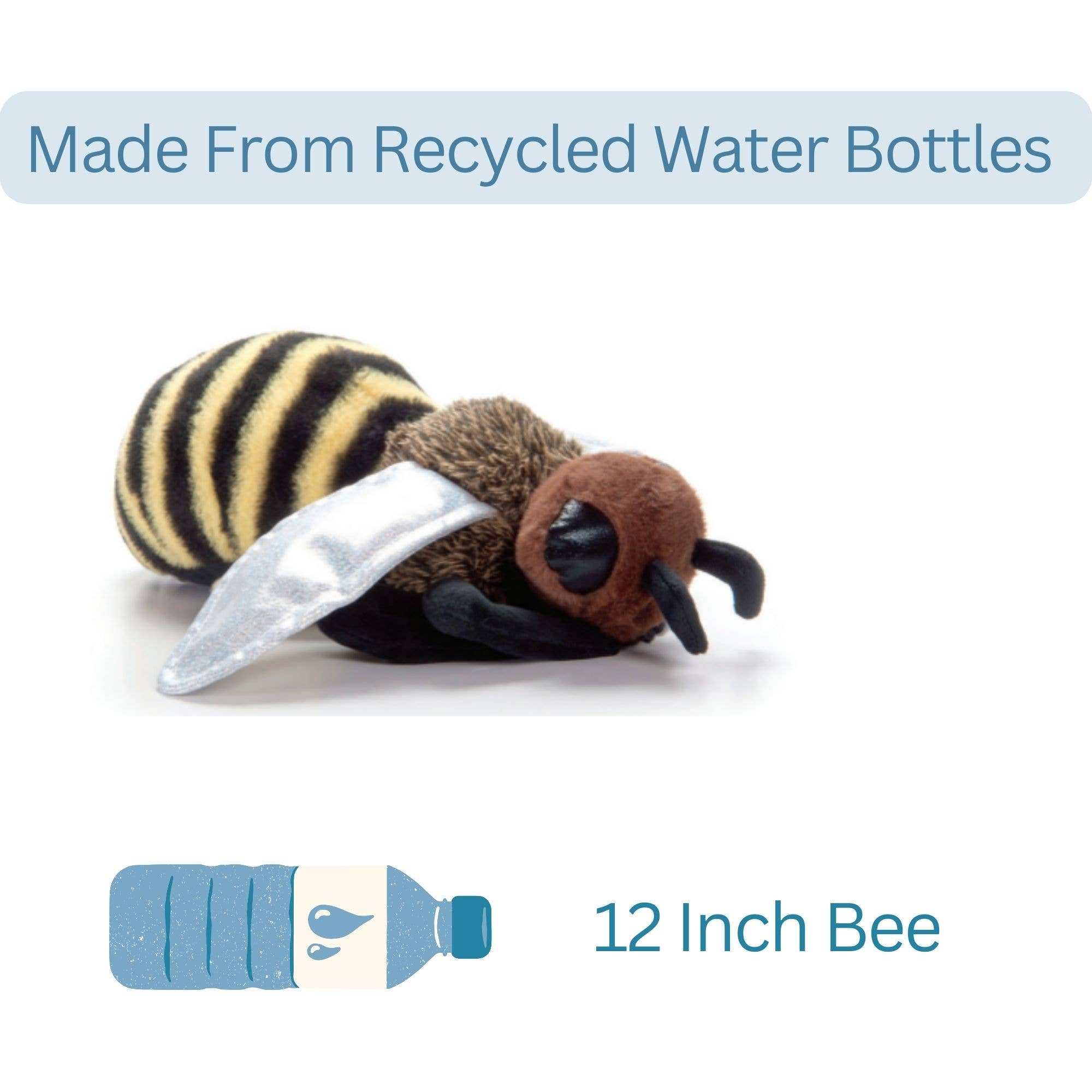 The Petting Zoo - Wholesale Stuffed/Plush Toy - Kids & Baby - 12" (30cm) Wild Onez Bee Insect4