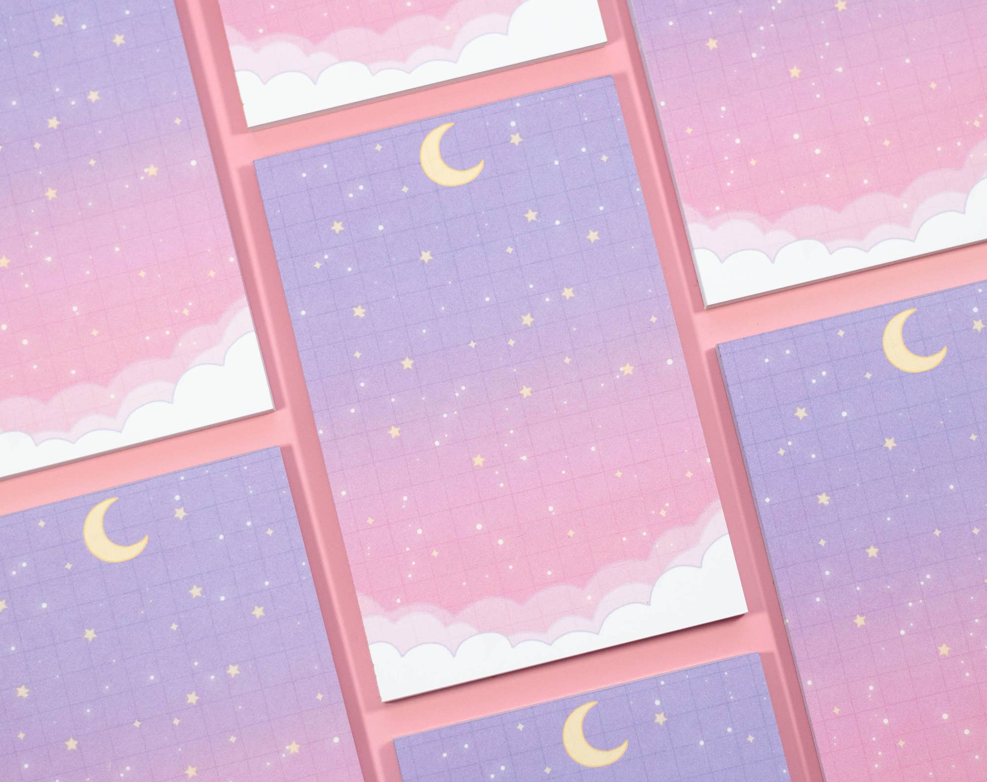 Unicorn Eclipse - Wholesale Notepad - Starry Clouds Notepad3