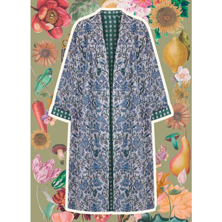 PEIGNOIR RÉVERSIBLE BLEU pour la vente par Iturrienea