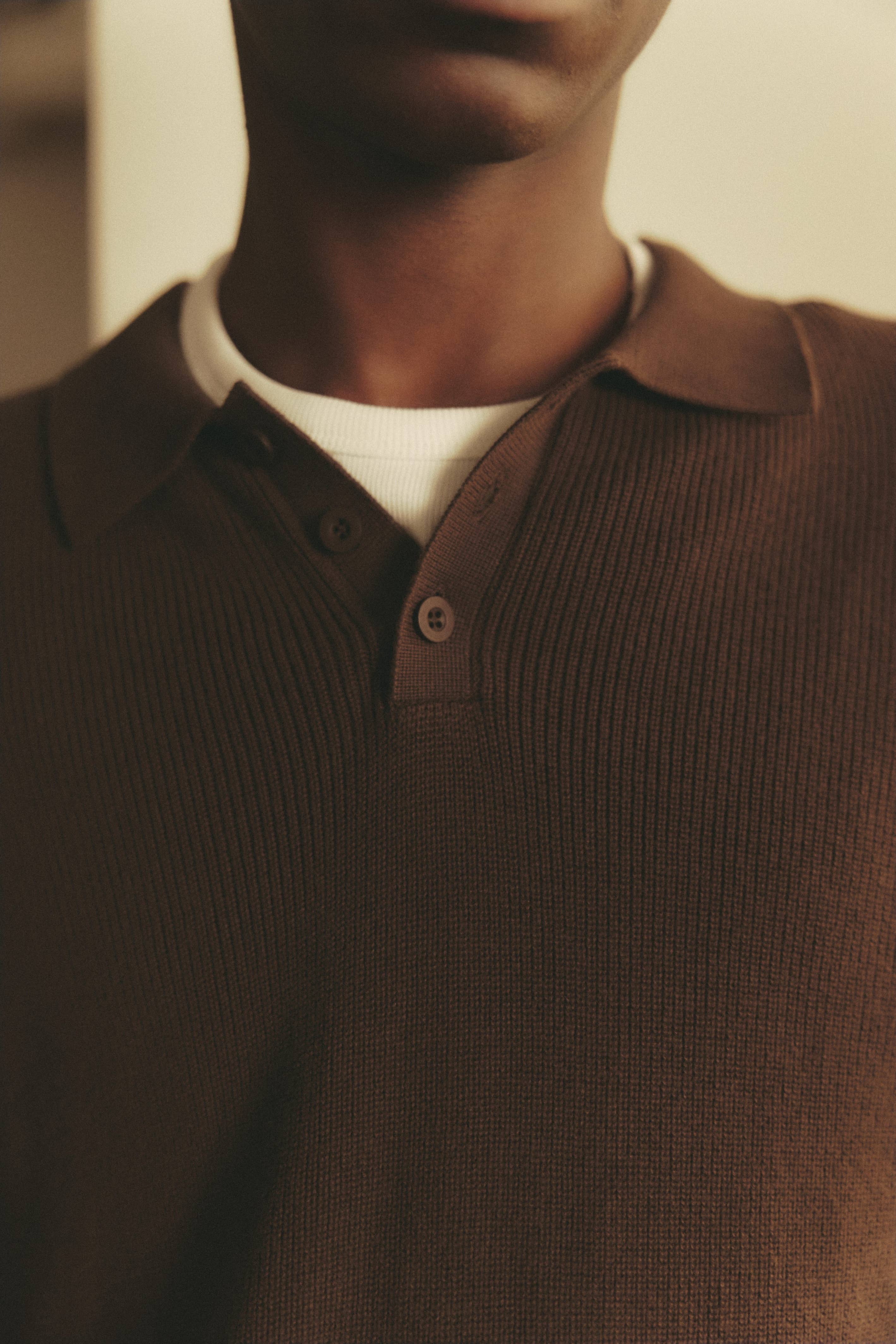 MOD REF - Wholesale Knit Sweater - Unisex - The Damien Sweater | Knit Polo Sweater Top13