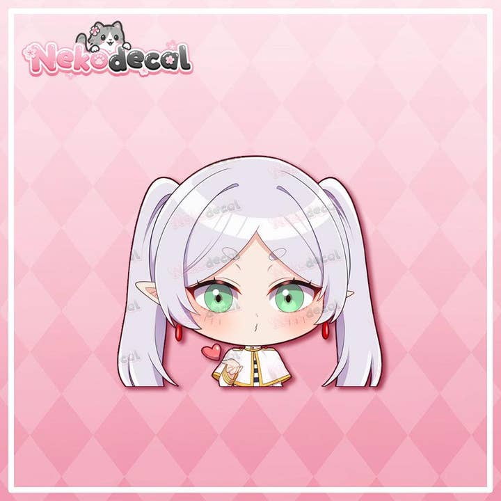 Nekodecal - Wholesale Sticker - Chibi Frieren Peekers4