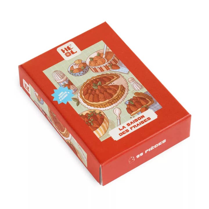 Mini puzzle The Strawberry Season – Heol – 99 pieces for wholesale by Trevell