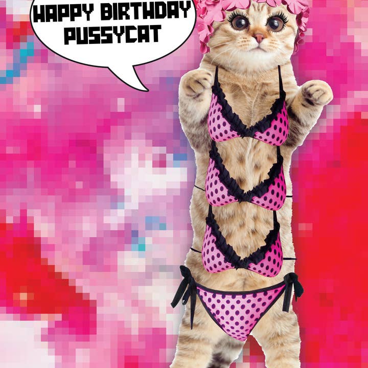 Postcard Happy birthday, 10 pieces for wholesale by Kunstboer