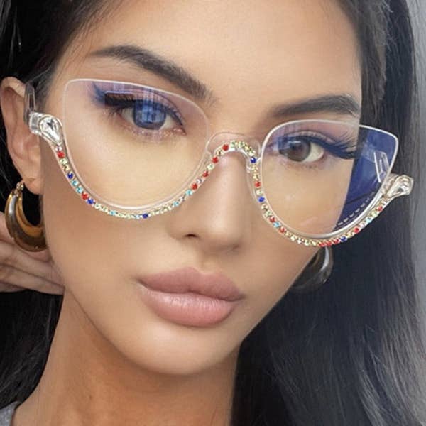 Accessoires pour lunettes de soleil géométriques Sun-Protection pour la vente par Plush Looks