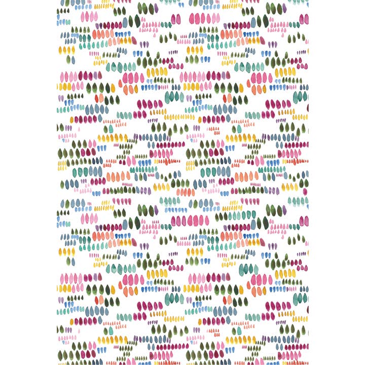 Papel de embrulho de pincel arco-íris por atacado de Create Joy Project