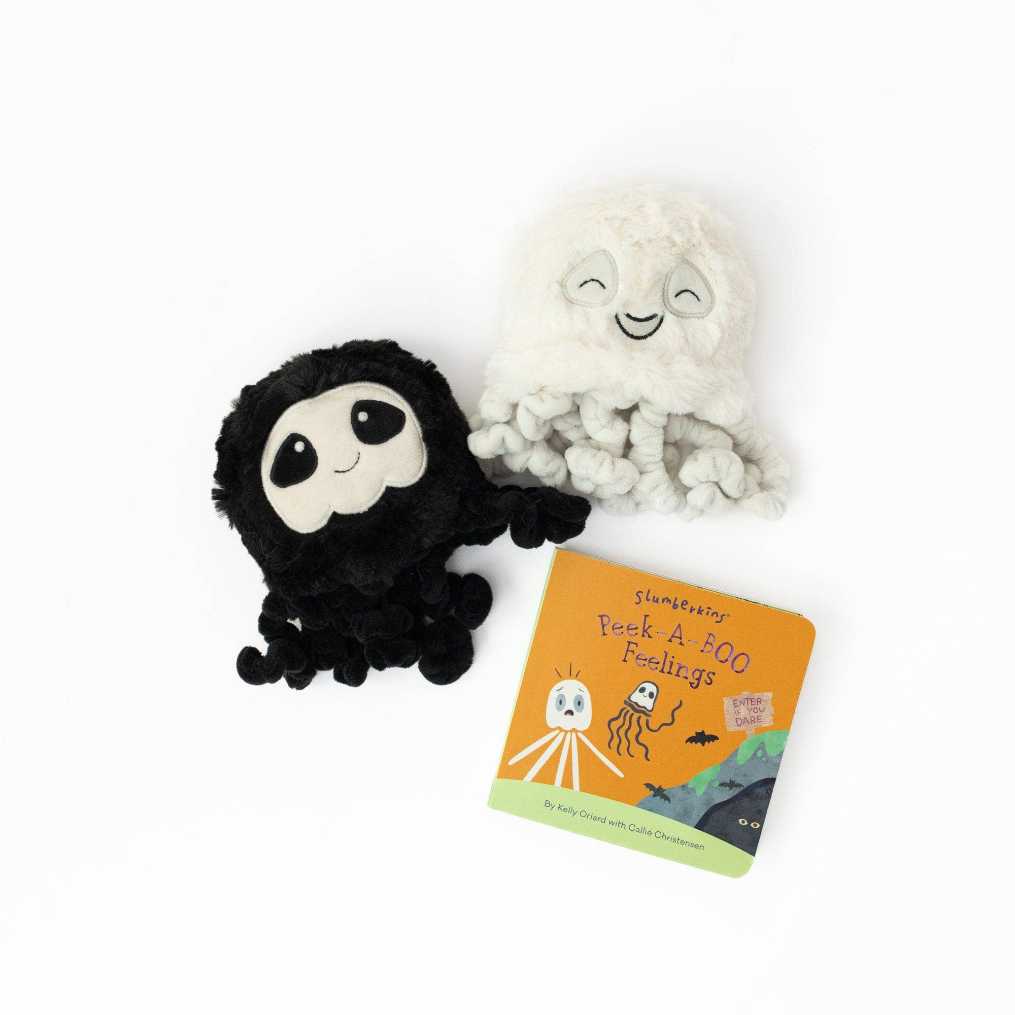 Slumberkins Inc. - Wholesale Stuffed/Plush Toy - Kids & Baby - Peek-A-BOO Feelings Jellyfish Set1