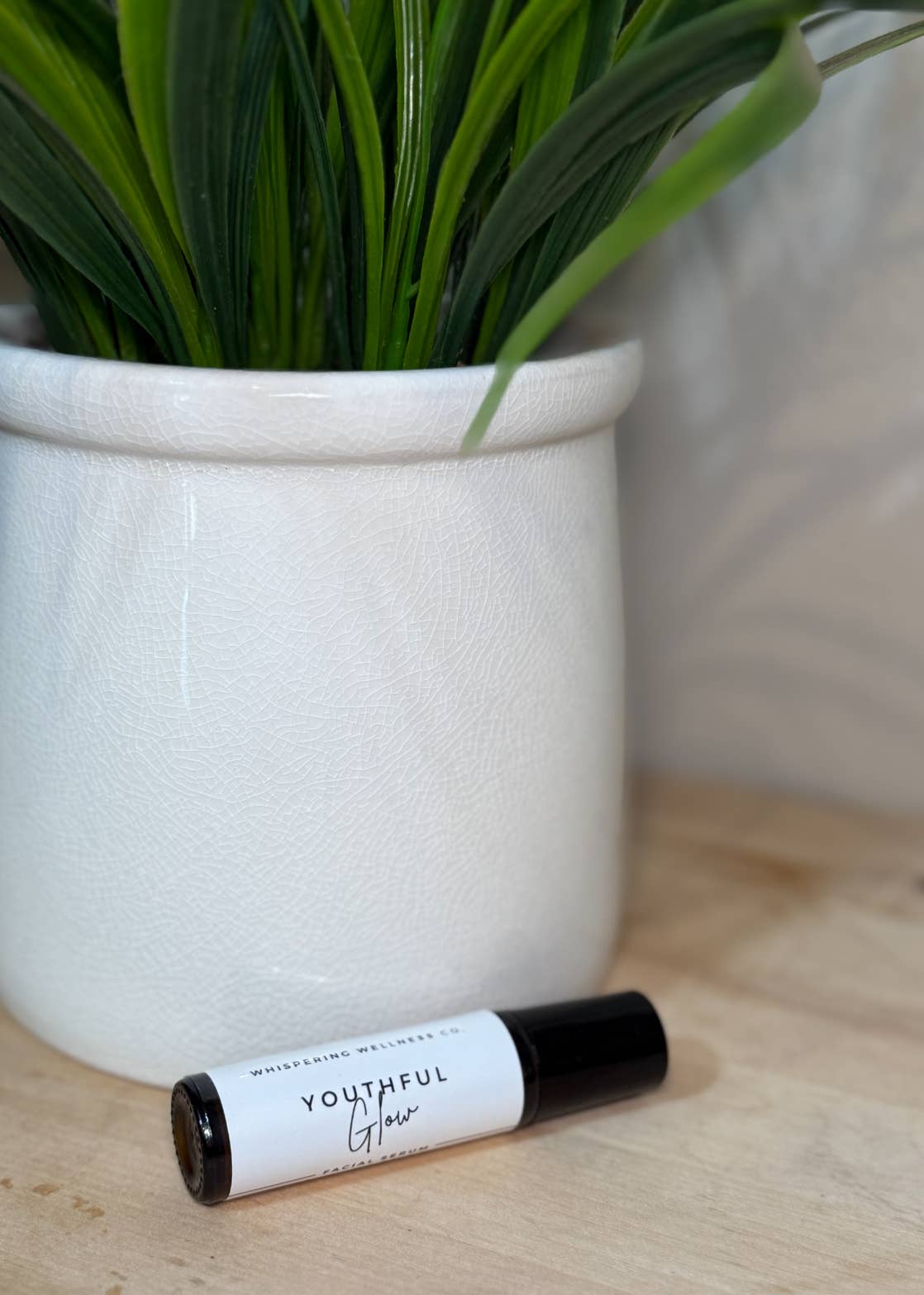 Whispering Wellness Co. - Wholesale Facial Serum/Concentrate - Youthful Glow Facial Serum Roller – Natural, Radiant Skin 5