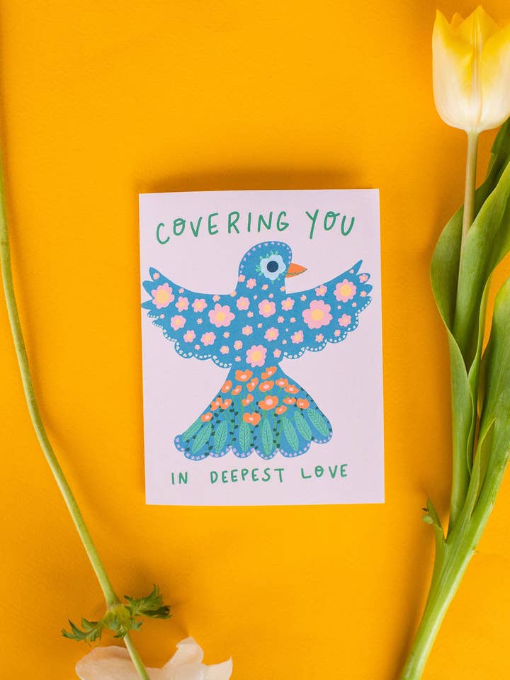 Grief, Empathy, Sympathy Loss Card 4.25x5.5 for wholesale by Bouquet of Joy