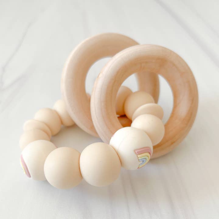 Bead Sprout - Wholesale Teether (not clip-on) – Baby - Lentil Sensory/Teether rings, teething rattle, sensory toy, Bead Sprout0