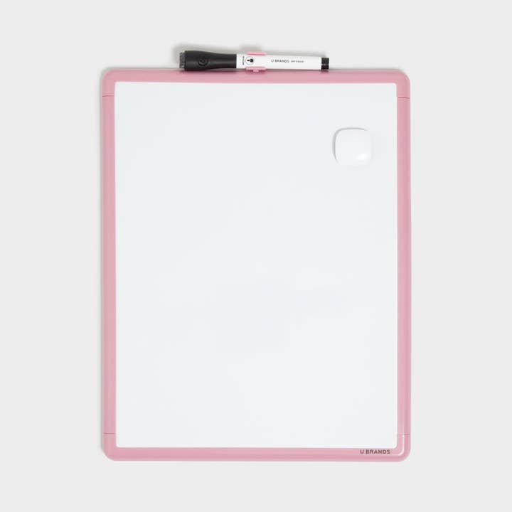 U Brands Contempo Dry Erase Board Pink for wholesale by U Brands