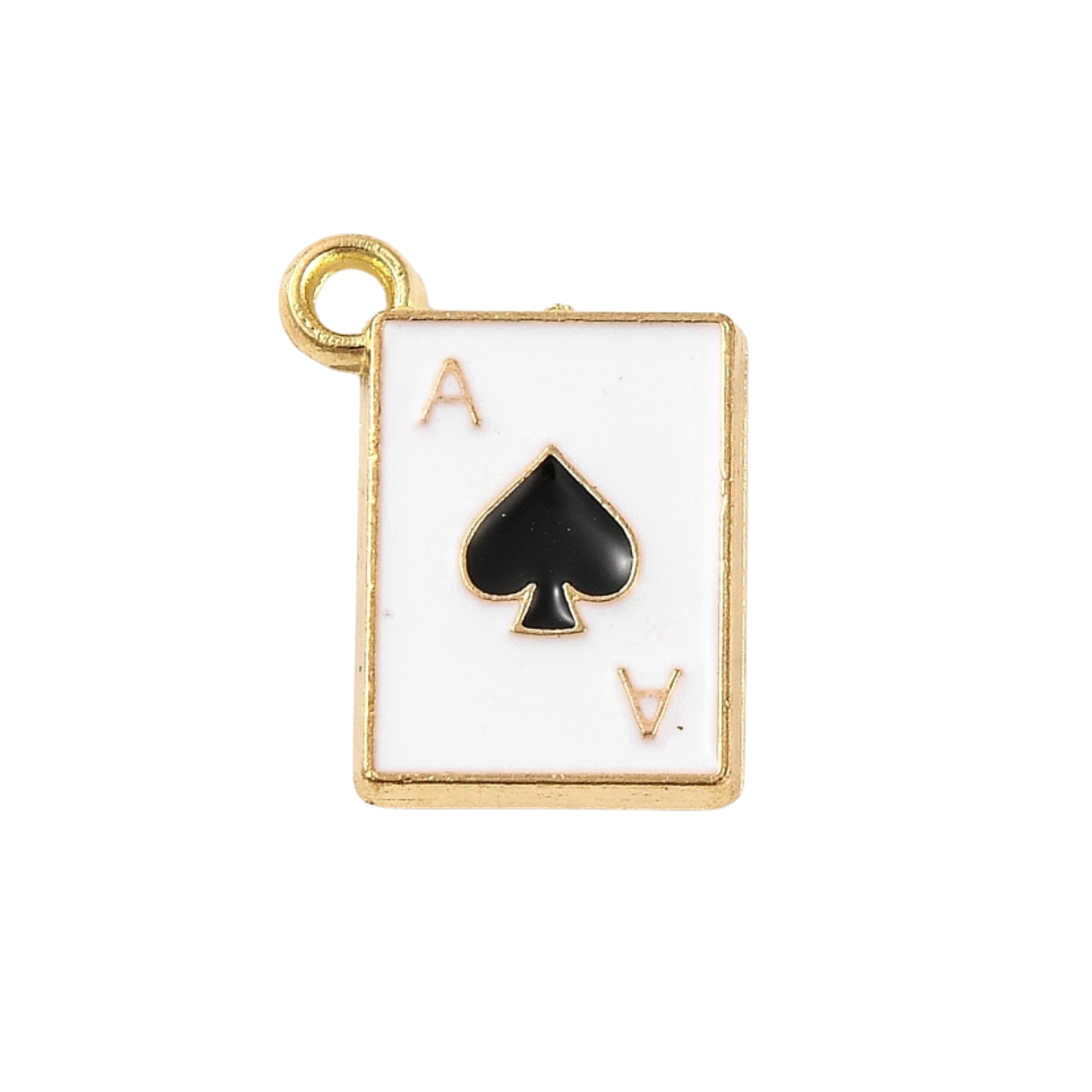 Love, Paige Designs – Großhandel Individueller Charm/Anhänger – Goldlegierung Pokerkarten-Anhänger2